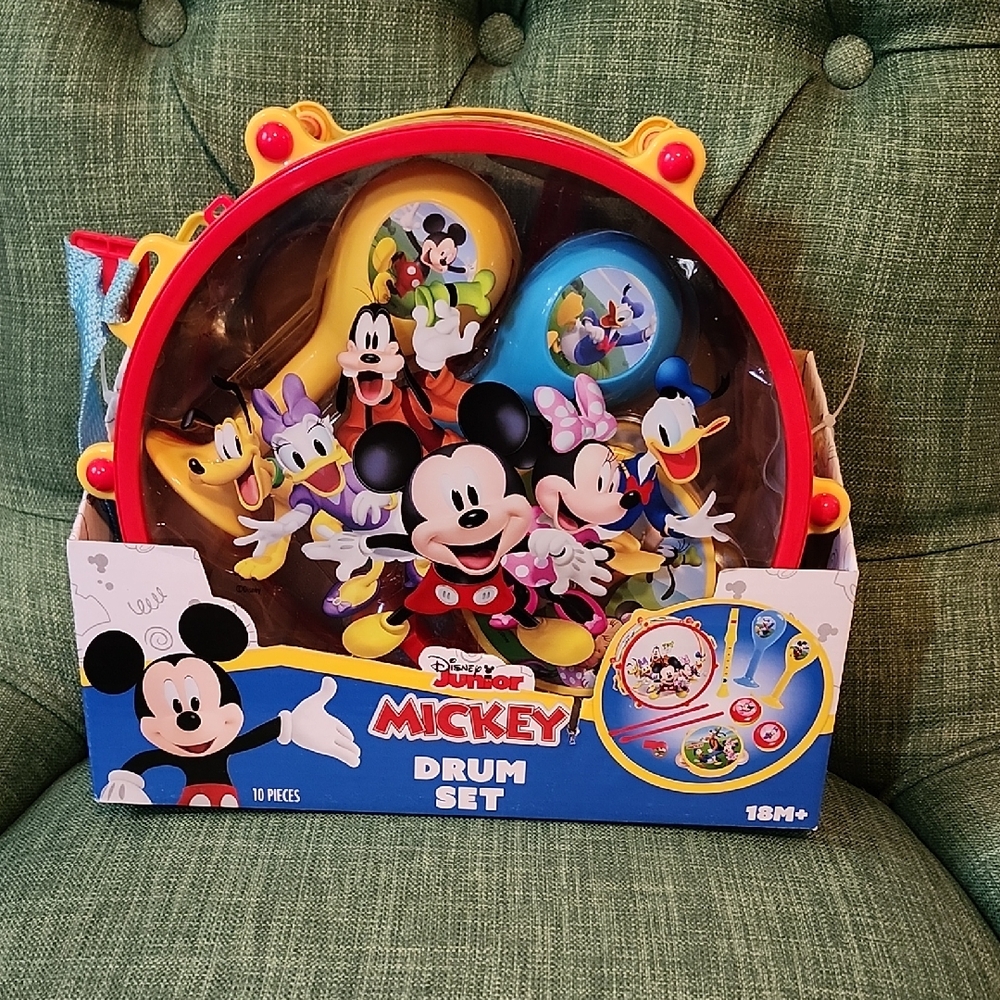 Disney Junior Mickey Mouse Drum Set - Multicolor
